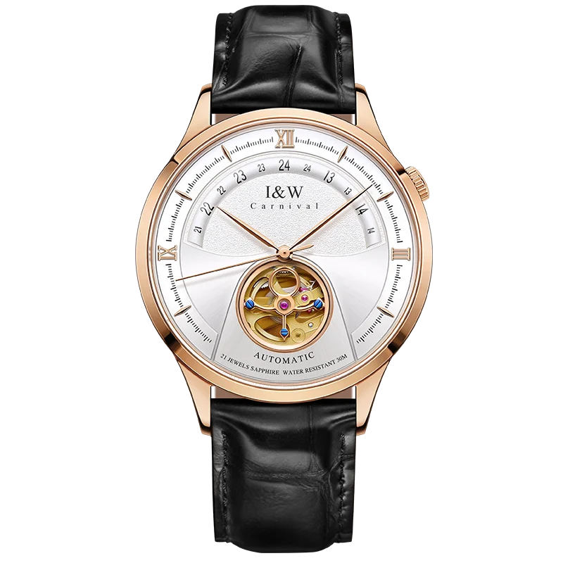 Switzerland CARNIVAL Watch Men Automatic Mechanical Tourbillon Watch MIYOTA Movement Sapphire Luxury Sport Watches Mens 2025 New
