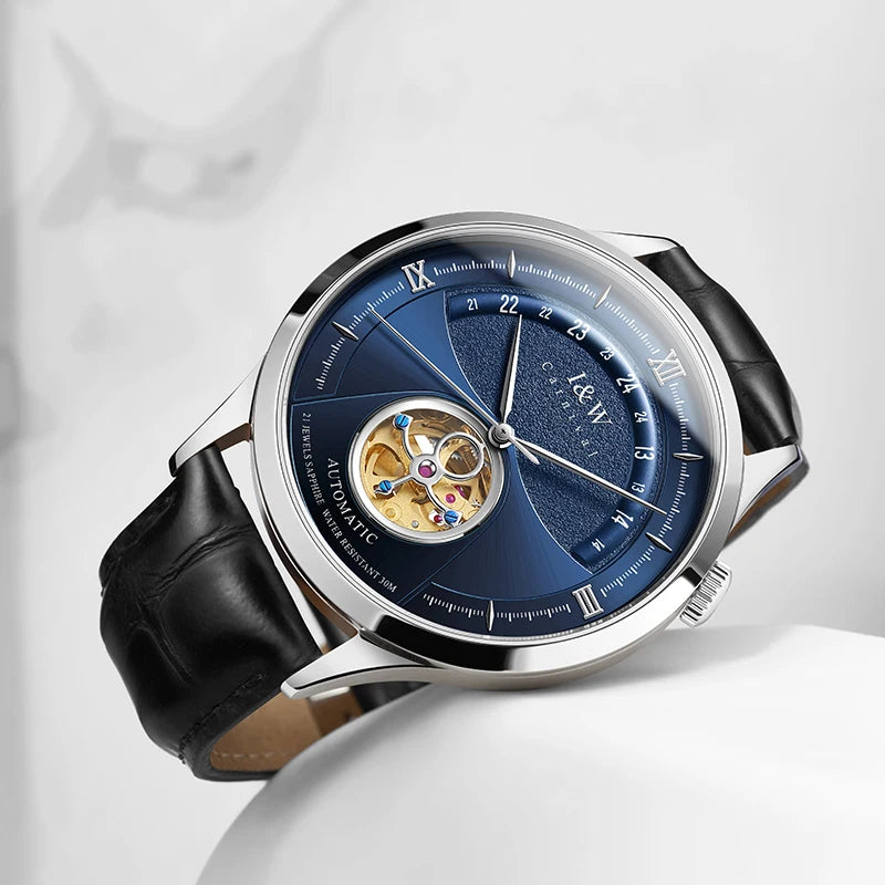 Switzerland CARNIVAL Watch Men Automatic Mechanical Tourbillon Watch MIYOTA Movement Sapphire Luxury Sport Watches Mens 2025 New