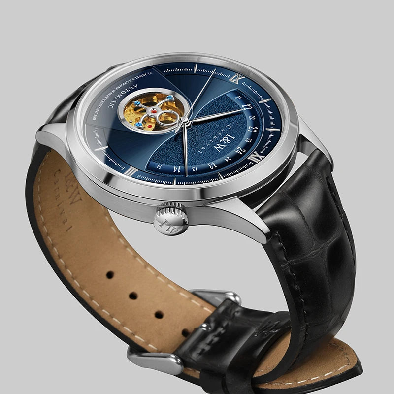Switzerland CARNIVAL Watch Men Automatic Mechanical Tourbillon Watch MIYOTA Movement Sapphire Luxury Sport Watches Mens 2025 New