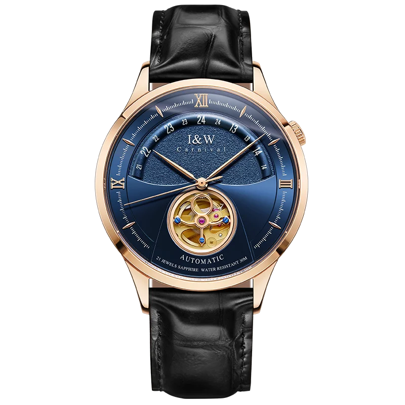 Switzerland CARNIVAL Watch Men Automatic Mechanical Tourbillon Watch MIYOTA Movement Sapphire Luxury Sport Watches Mens 2025 New