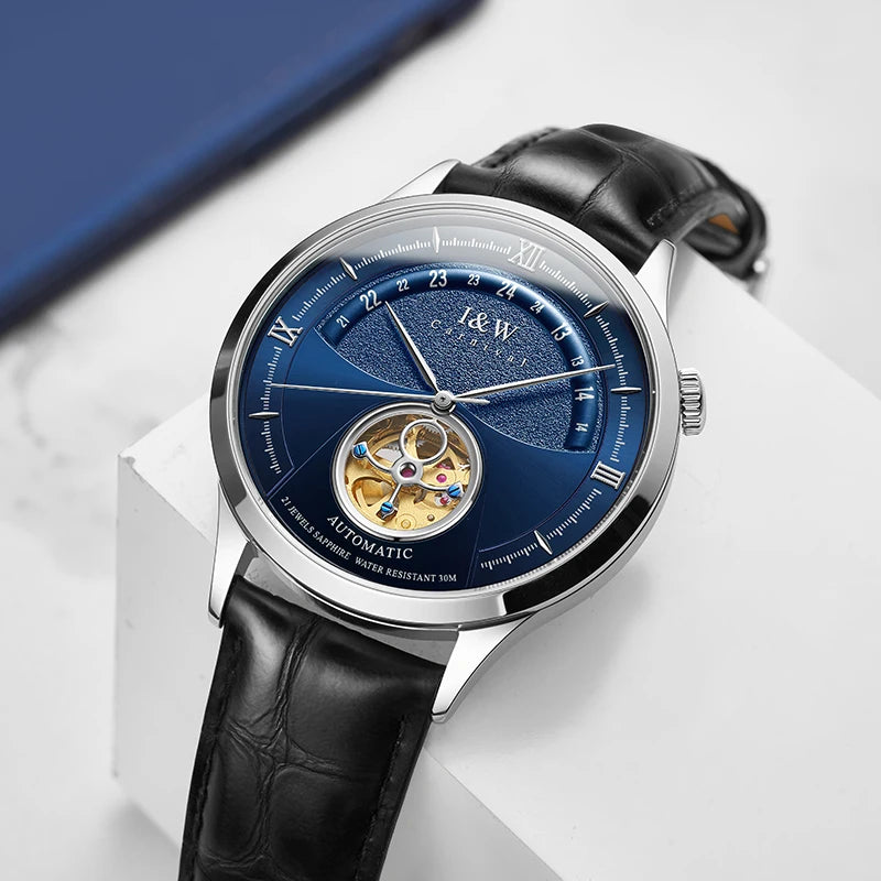 Switzerland CARNIVAL Watch Men Automatic Mechanical Tourbillon Watch MIYOTA Movement Sapphire Luxury Sport Watches Mens 2025 New