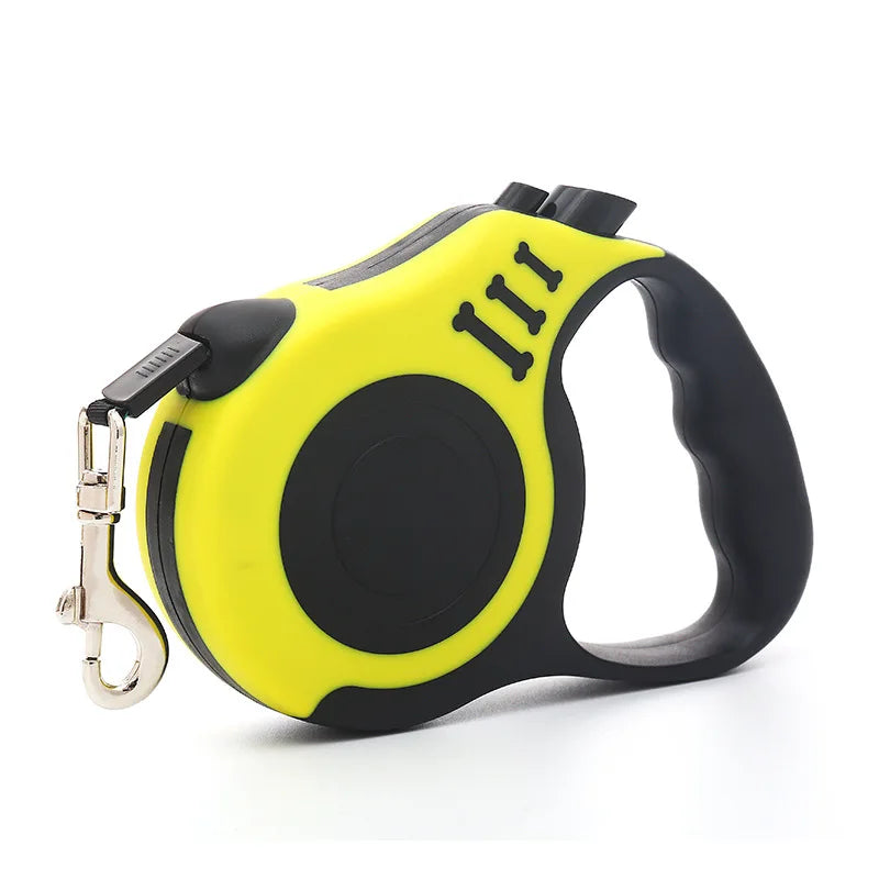 3m 5m Dog Leash Strong Nylon Puppy Lead For Small Medium Large Dogs Cats Automatic Retractable Durable Yorkshire Pet Supplies