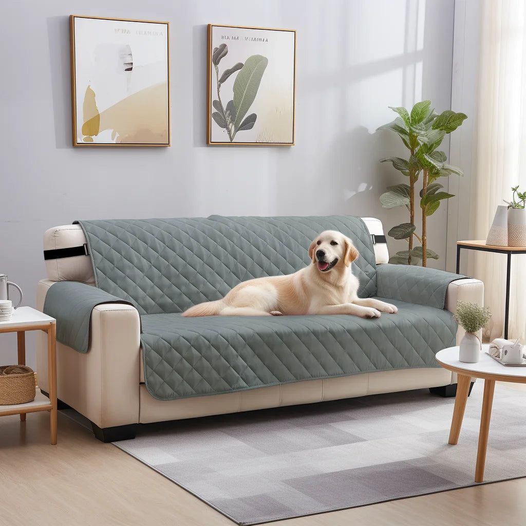 1/2/3/4 Seater Reversible Sofa Cover Sofa Mat Kids Sofa Mat Pet Dog Kids Mat Furniture Protector Slipcovers For Living Room