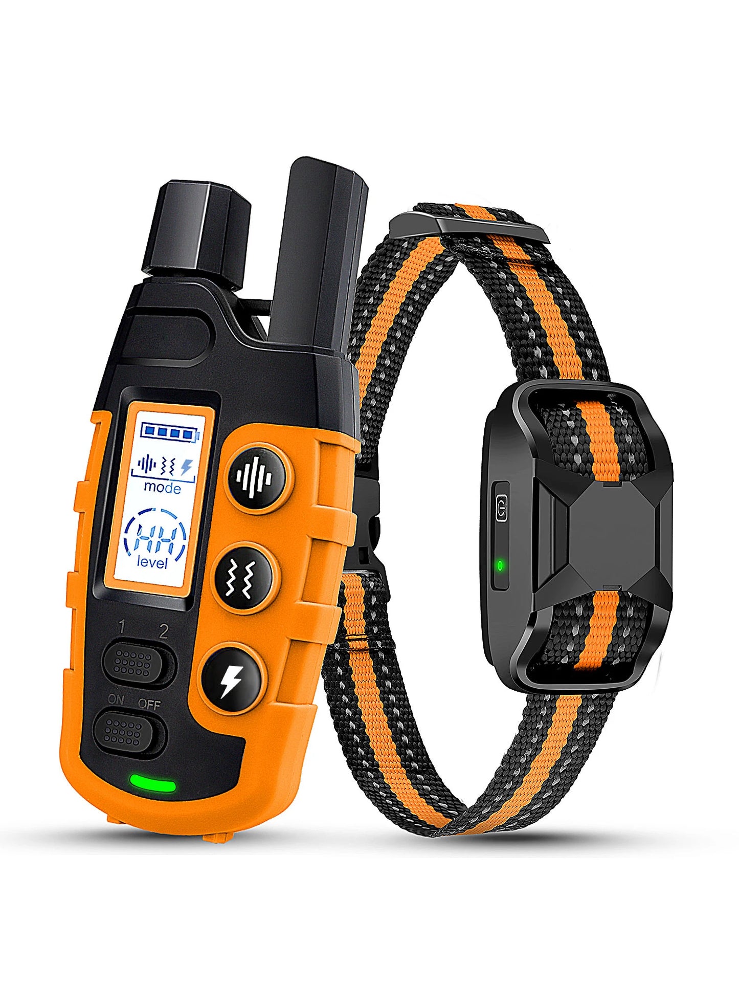3300Ft Electric Dog Training Collar Remote Control Waterproof Pet Behavior For 5-120lbs Puppy With Shock Vibration