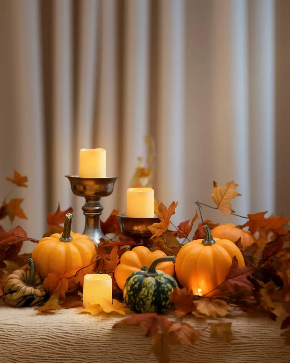 Flameless LED Candle Lights Creative Wishing Led Tea Lamp Warm White Halloween Wedding Christmas Decoration Candle Light 24Pcs