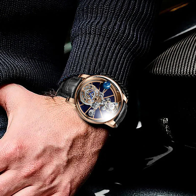 Jacob&Co PINDU Design Mens Watches Diamond Tourbillion Top Brand Luxury Astronomia Quartz Watch Men Astronomia Solar Montre Homme