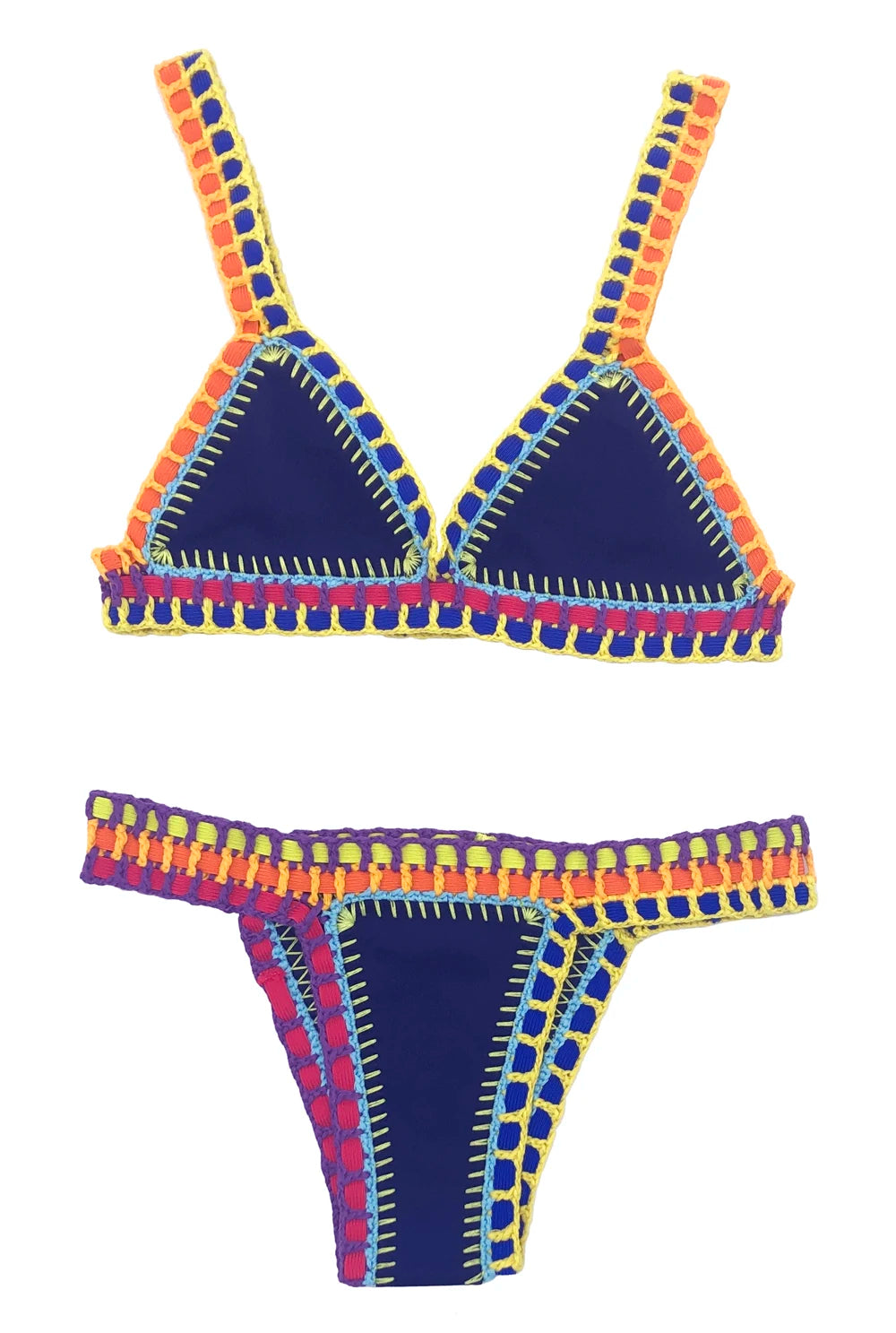 Green Crochet Bikini Set Women Bathing Suit Beachwear Swimwear Feminino Bikinis Maillot De Bain Femme Badeanzug Damen Swimsuit