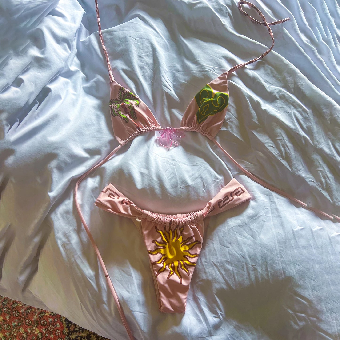 Sexy Bikini Women Swimsuit Female Swimwear Bandeau Biquini Thong Bathing Suit Shiny Swimming Suits Halter Bodysuit Beachwear