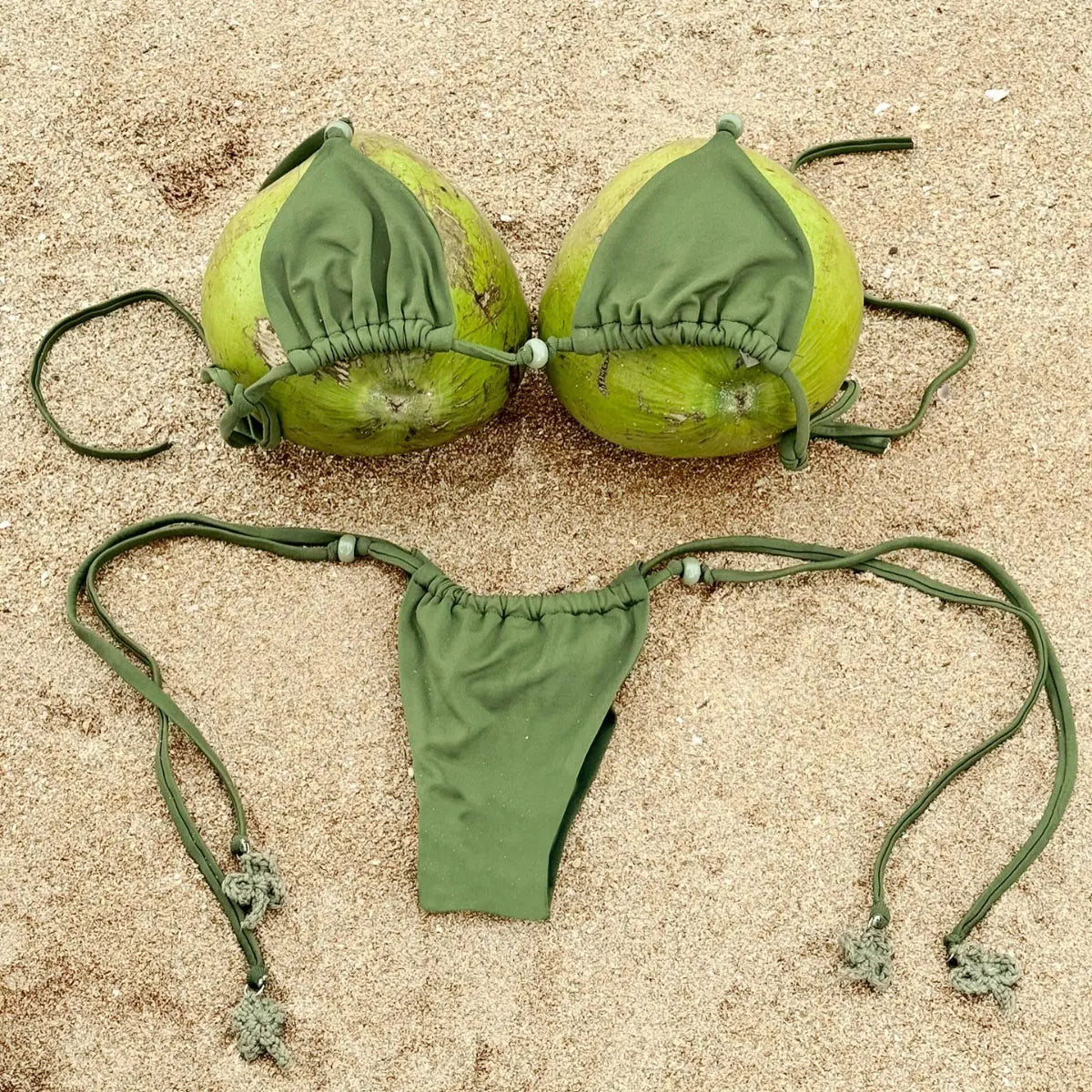 Sexy Bikini Women Swimsuit Female Swimwear Bandeau Biquini Thong Bathing Suit Shiny Swimming Suits Halter Bodysuit Beachwear