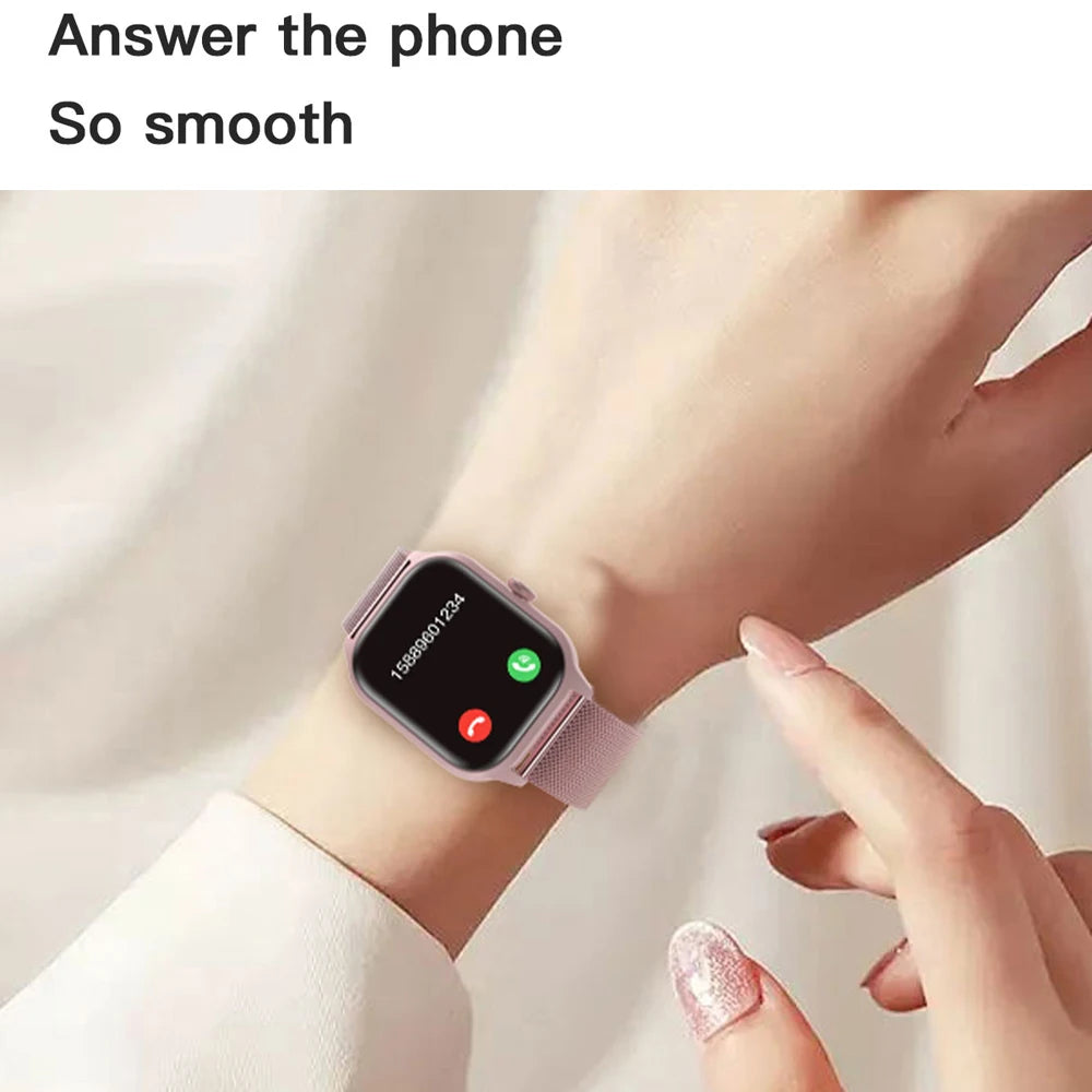 LEMFO LT10 Smart Watch 2025 Android Gift Bluetooth Call Smartwatch 2025 Touch Dial Music Fitness Tracker Sports Watches