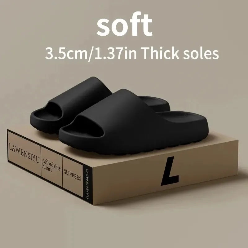 Fashion Brand Women Slippers Summer Classic Sports Sandals Men Casual EVA Flat Slippers Unisex Outdoor Indoor Shoes