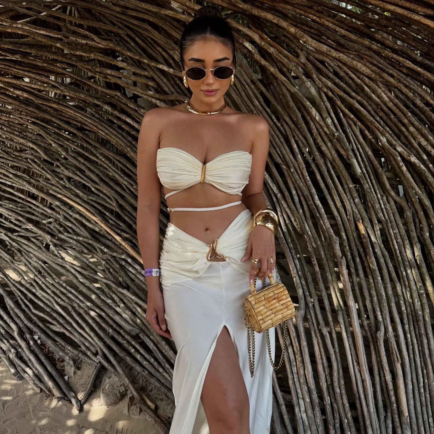 Star Bikinis With Cover Up Luxury Woman Swimsuit Sexy Swimwear Shiny Swim Suit Brazilian Biquini Bodysuit Bathing suit Beachwear
