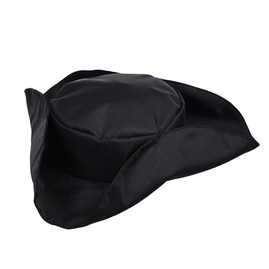 Pirate Hat for Men Cosplay Medieval Halloween Party Black Brown Tricorn Hats