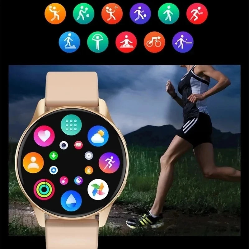 Lige 2025 For All Smartphone Connections Bluetooth Call Watches Men Smart Watch Women Men Waterproof Smartwatch AMOLED Screen