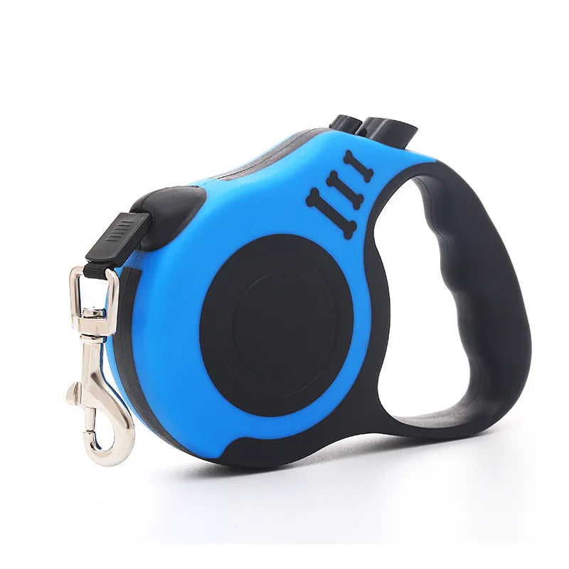 3m 5m Dog Leash Strong Nylon Puppy Lead For Small Medium Large Dogs Cats Automatic Retractable Durable Yorkshire Pet Supplies