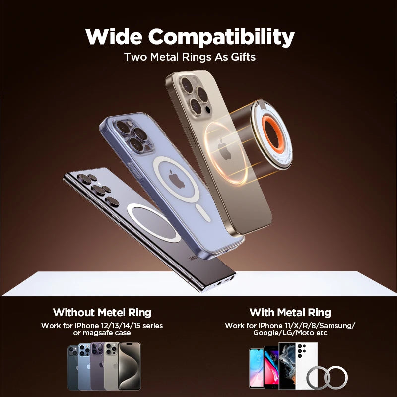 Joyroom Ring Phone Holder Colorful Magnetic Kickstand Silicone Ring Magnetic Phone Grip Holder Stand For iPhone Samsung Huawei