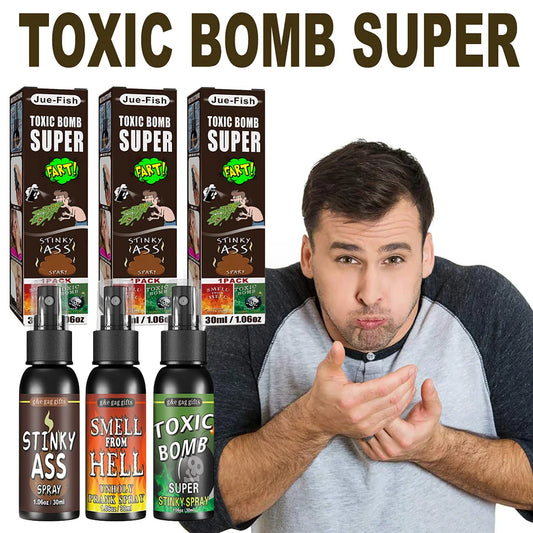Fart Gag Spray Prank Joke Plastic Spray Can Stink for Adults Kids Terrible Stinky Fart Spray Non Toxic Halloween Funny Toys 30ml