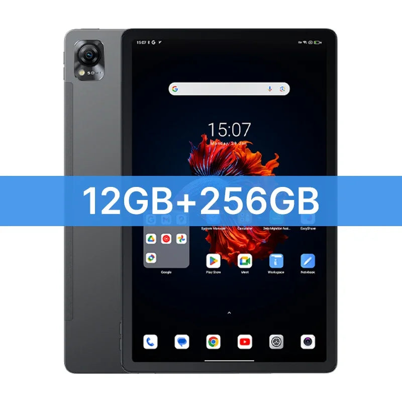 【World Premiere】Blackview MEGA 1 Tablet 11.5 inch 2.4K 120Hz Display 12GB 256GB 8800mAh 50MP+13MP Camera 33W Fast Charging