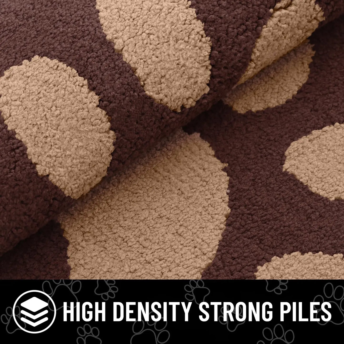 Olanly Quick Dry Chenille Mud Mat For Dogs, Dog Door Mat For Muddy Paws Absorbent Dirt Trapper Non-Slip INdoor Door Mat For Floor