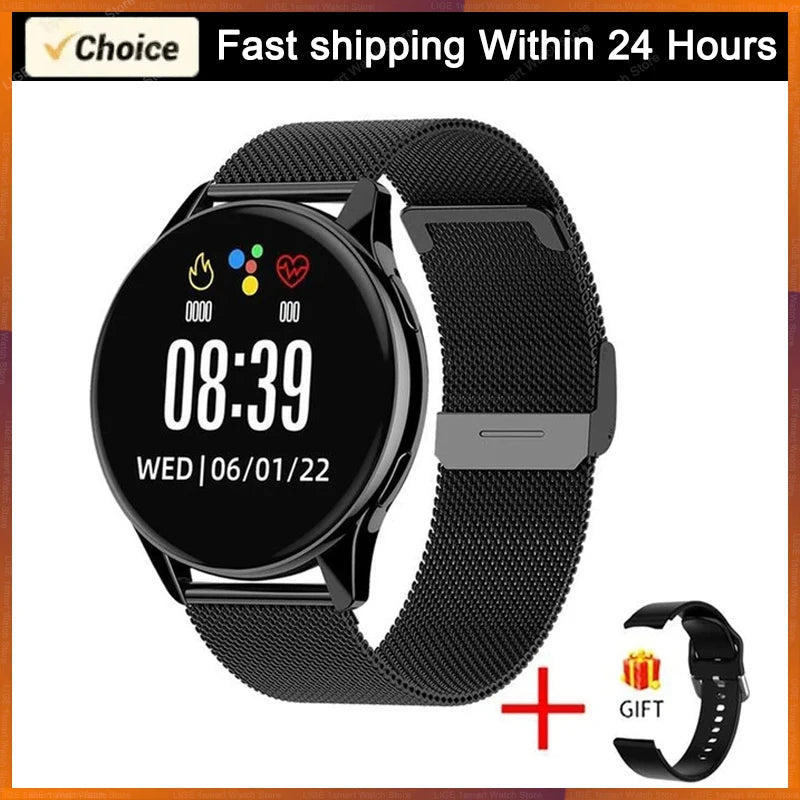 Lige 2025 For All Smartphone Connections Bluetooth Call Watches Men Smart Watch Women Men Waterproof Smartwatch AMOLED Screen