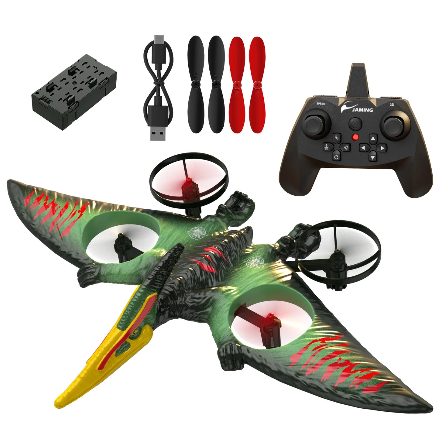 RC Plane 2.4G Remote Control Aircraft Gravity Sensing Aircraft Glider with Light EPP Foam Fighters for Boys Children