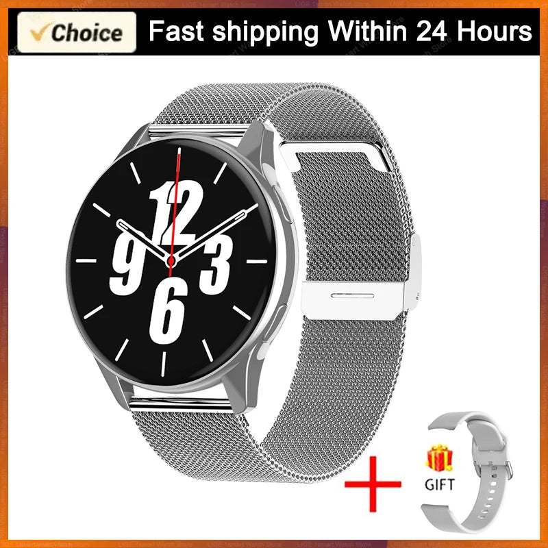 Lige 2025 For All Smartphone Connections Bluetooth Call Watches Men Smart Watch Women Men Waterproof Smartwatch AMOLED Screen