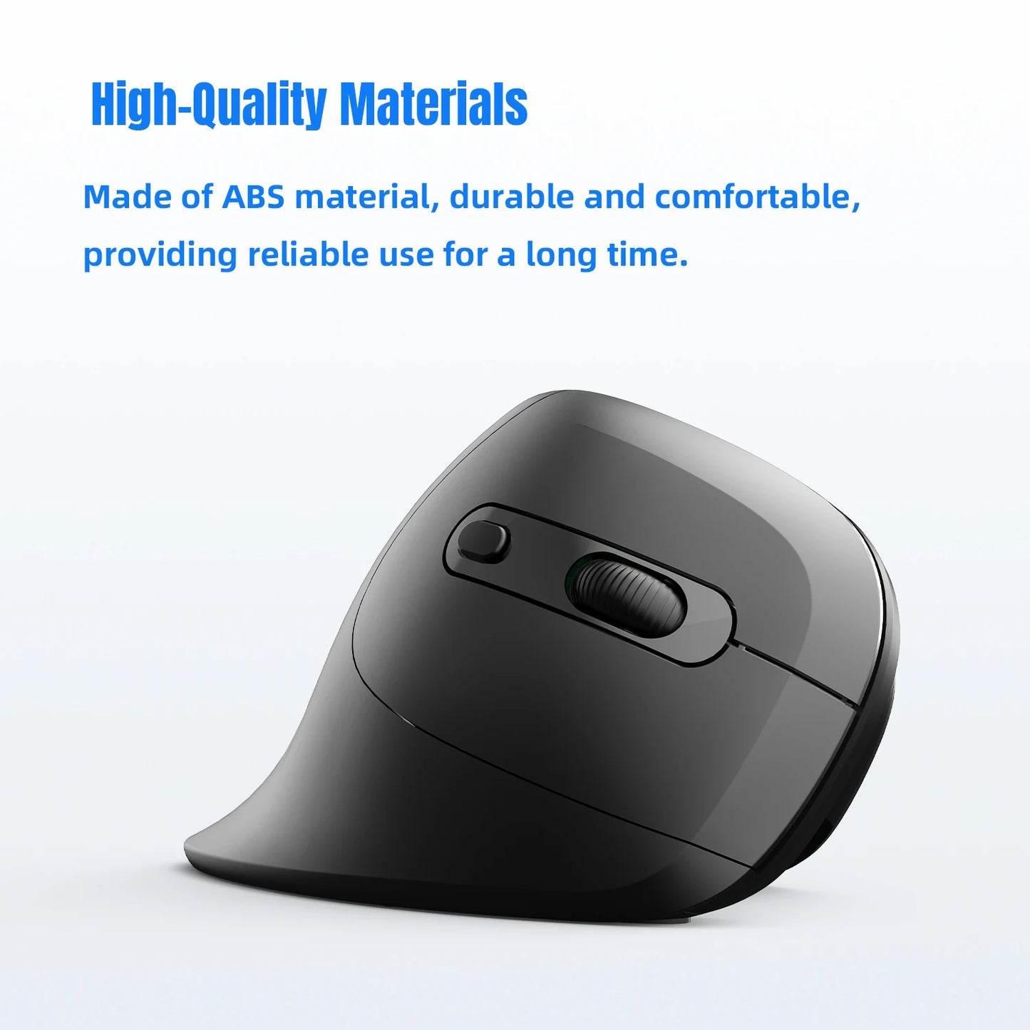 Ergonomic Wired 7200 DPI Vertical Mouse Silent Wrist Healthy Mice Mause for Laptop Computer Office Work Gaming