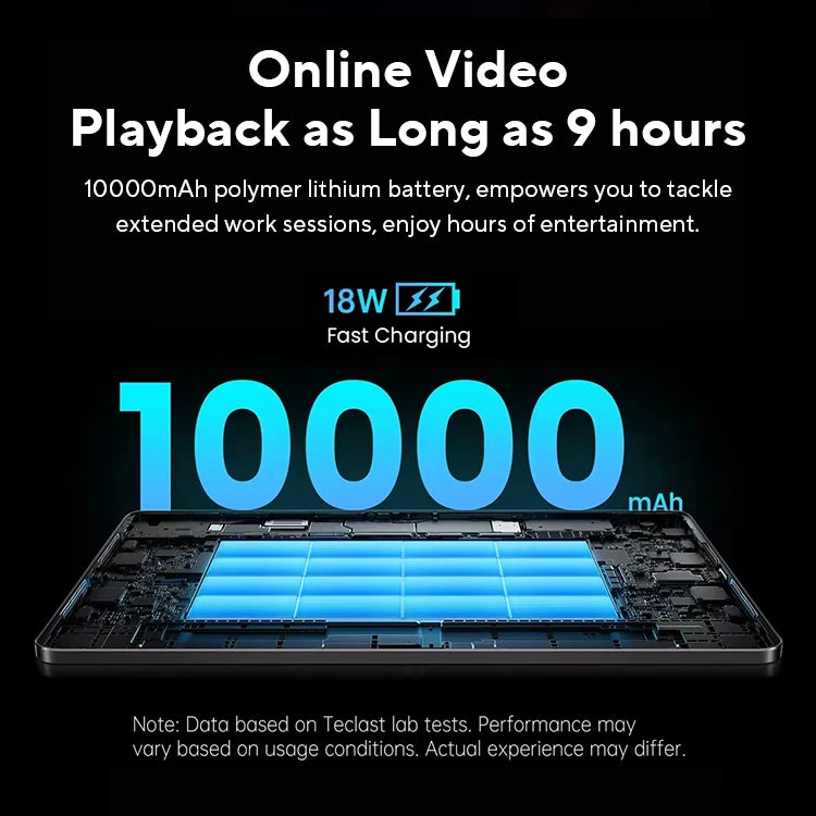 【World Premiere】Teclast T65 Max 13" HD Display Android 14 Tablet MediaTek G99 8GB RAM 256GB ROM 10000mAh Battery Widevine L1