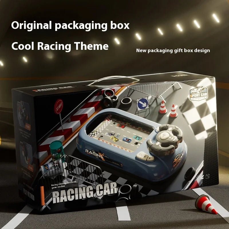 New Children's Steering Wheel Driving Toys Dodge Vehicle Electronic Simulation Racing Adventure Game Console Kid Toys Cool Gifts