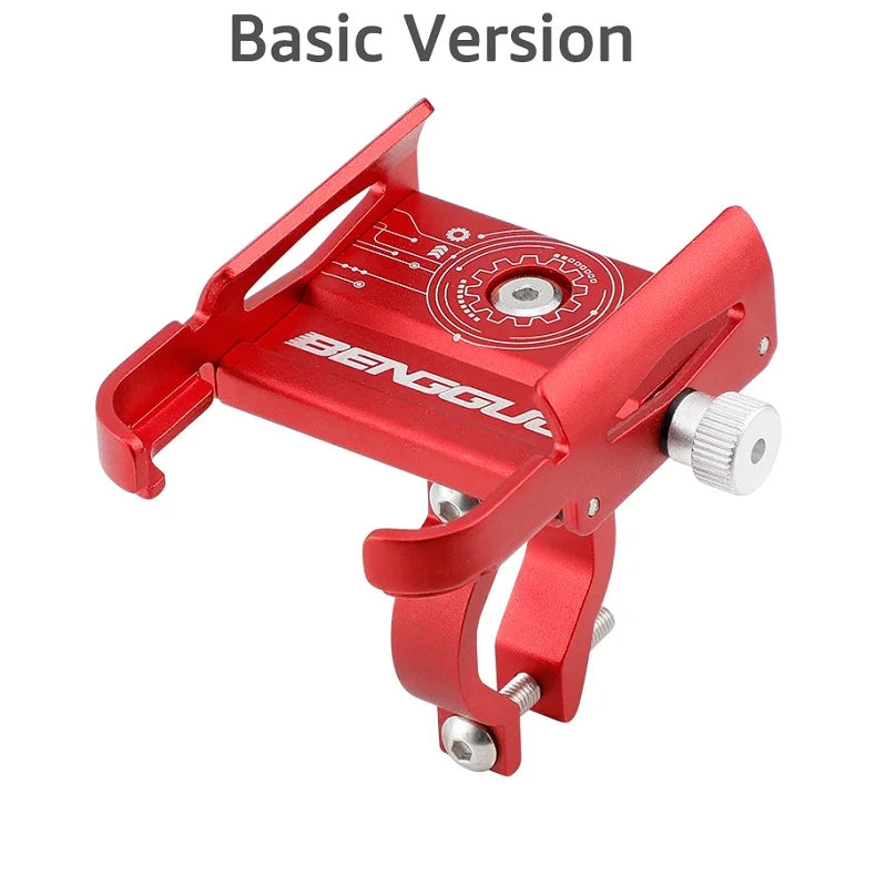 iBudim Bike Phone Holder 360 Rotation Bicycle Phone Holder for 4.7-7.0 inch Devices Motorcycle Handlebar Mobile Phone Stand
